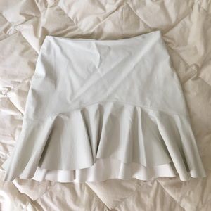 Zara mini pleather skirt